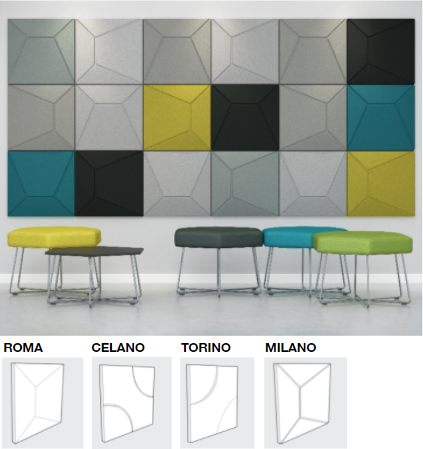 Cavasinni Collection - wall mounted panel